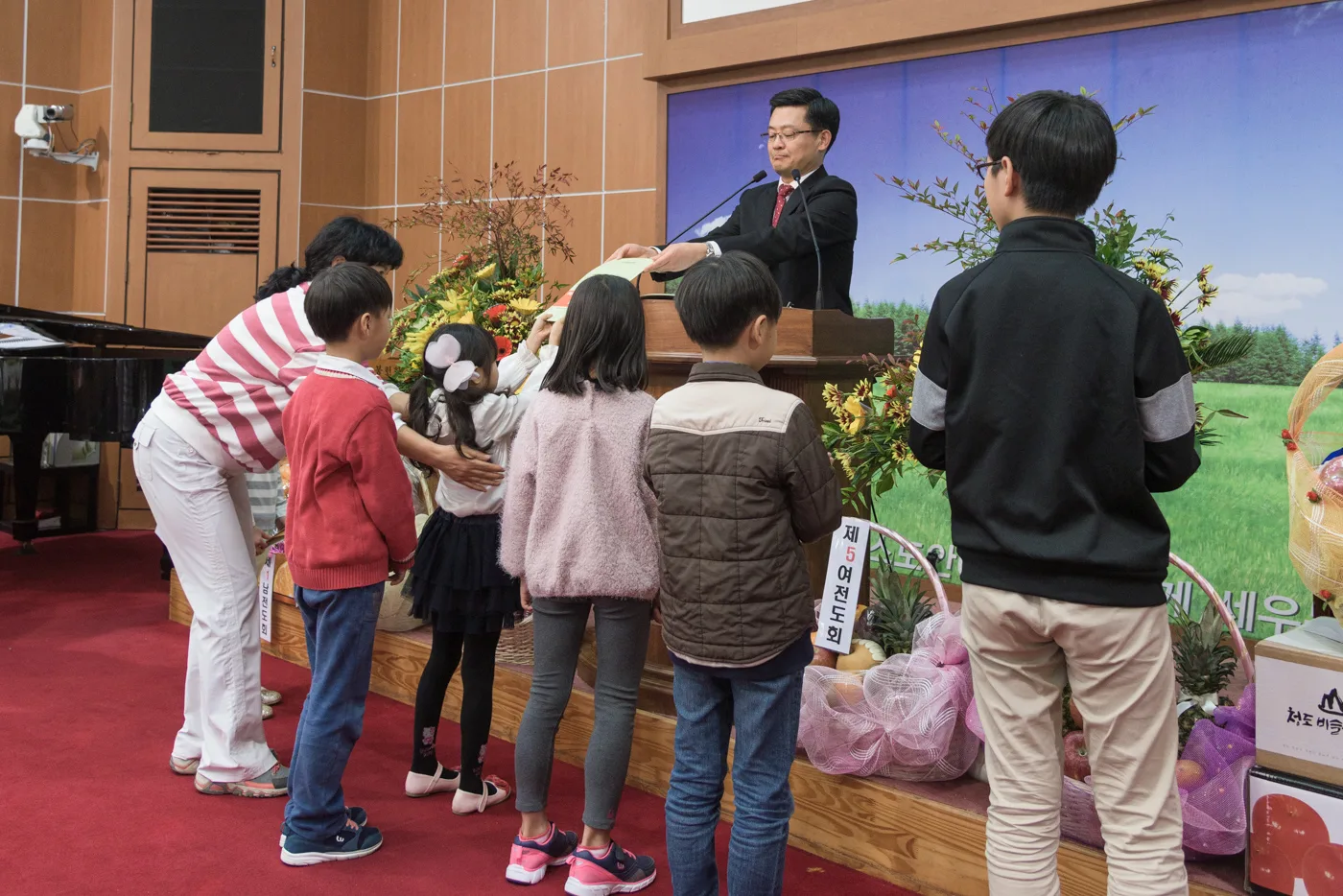 주일학교 유,초등부 부산노회 시상식 사진 2