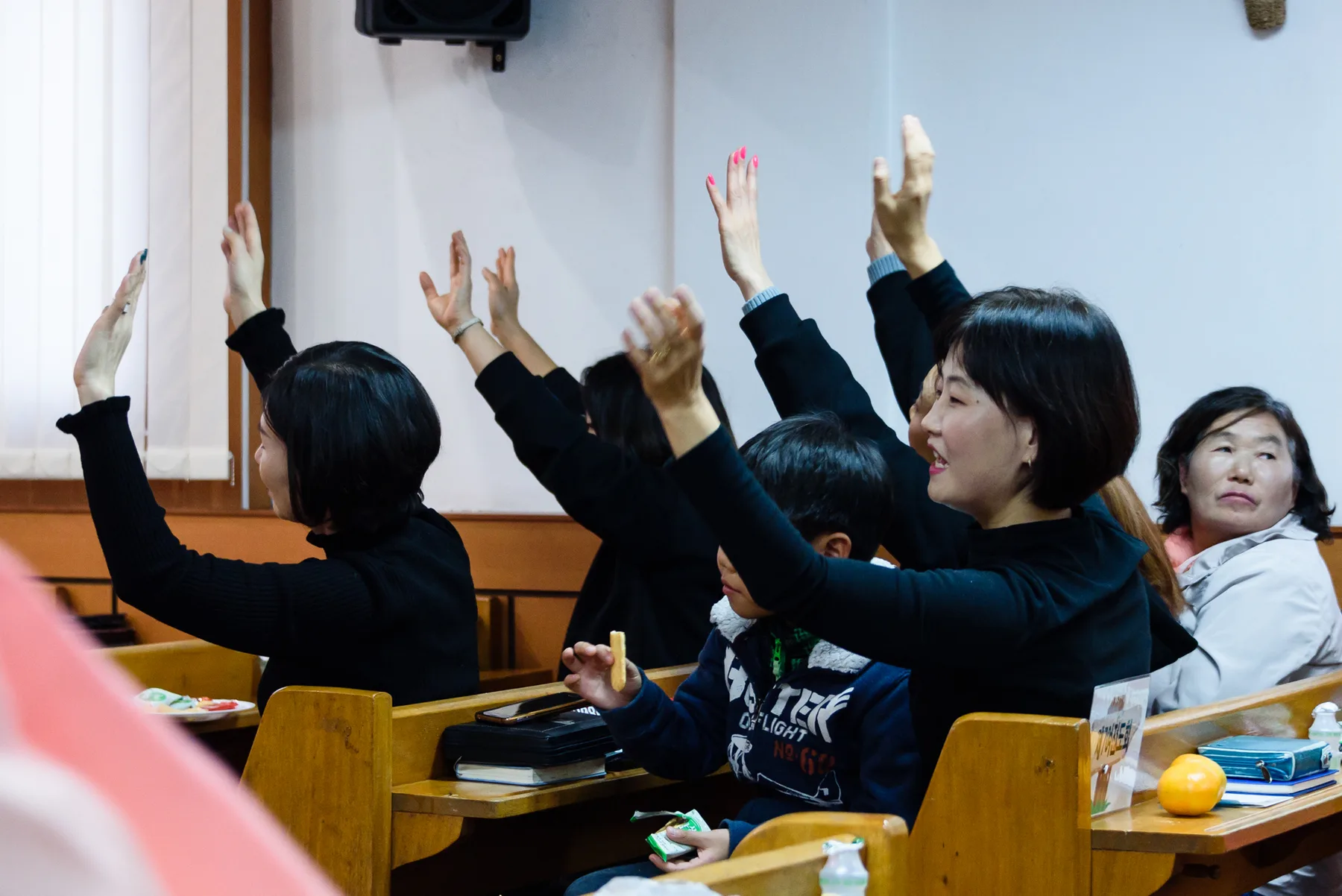 기관별 찬양 사진 5