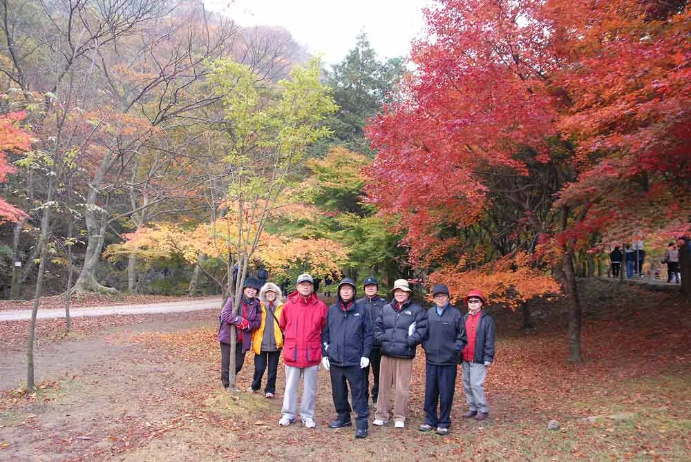 아름다운 내장산 남전도회 단합대회 사진 2