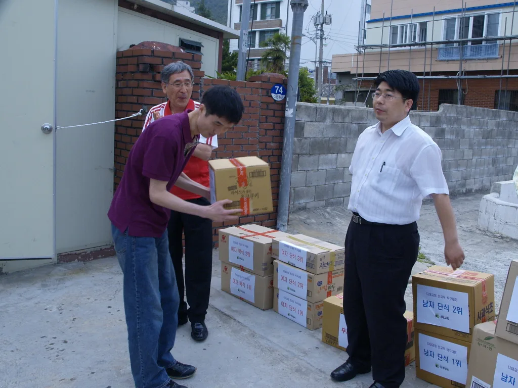 전교인 탁구대회 결선경기 (09.06.07) 사진 5