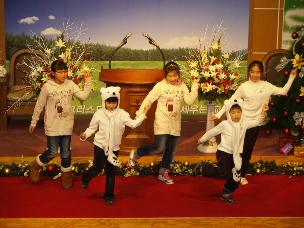 2009년 성탄 전야 축제(12월24일) 사진 2
