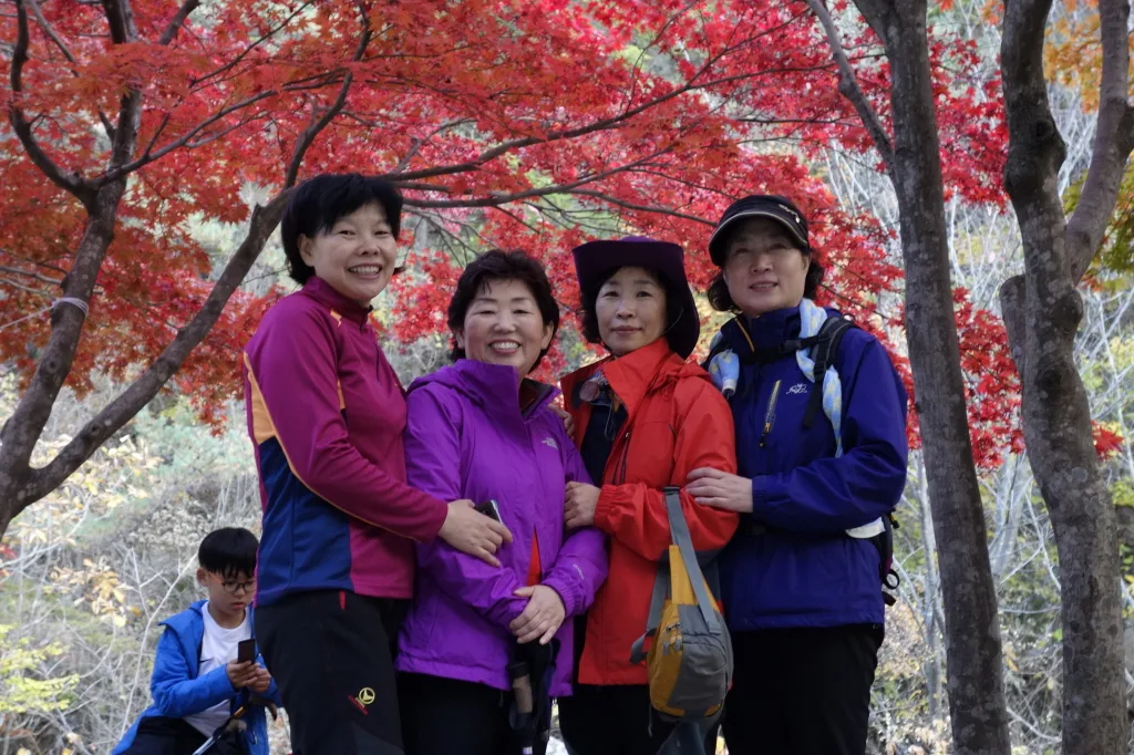 제2남전도회 가을 감사 속리산 산행 사진 3